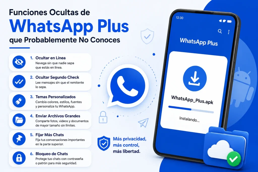 Funciones Ocultas de WhatsApp Plus