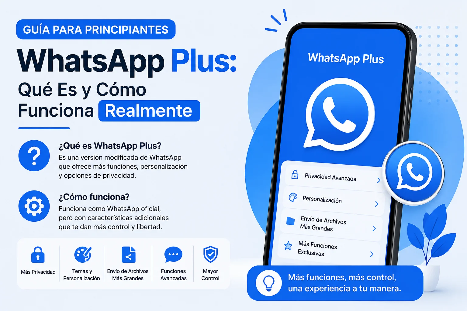 Guía para Principiantes de WhatsApp Plus