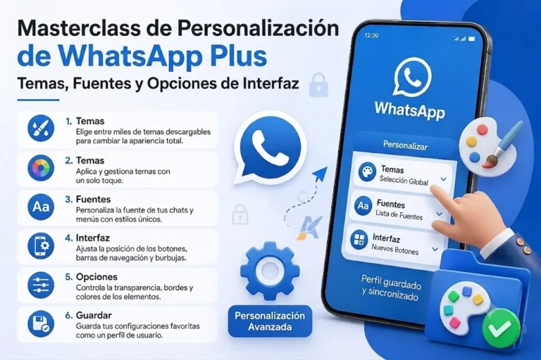 Masterclass de Personalización de WhatsApp Plus